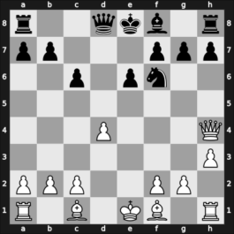 1963 Kiev Avantgard Ch – Round ? – Bakhmatov, Eduard – 1-0 – Zamikhovsky, Abram – G35