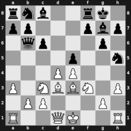 1963 Kiev Ch – Round 11 – Ousatchi, Mark – 1/2-1/2 – Gershman, Semion – G43
