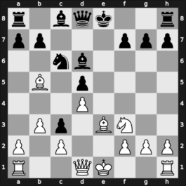 1963 Kiev Ch – Round 12 – Timoshenko, Anatoly – 1-0 – Kostiuchenko, Alexander – G46