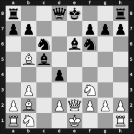 1963 Leningrad – Round ? – Zilberstein, Valery I – 0-1 – Ravinsky, Grigory – G6