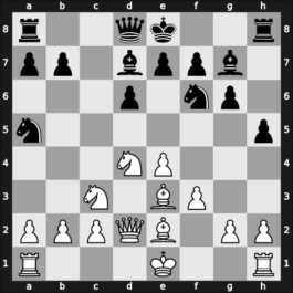 1963 Leningrad – Round ? – Ravinsky, Grigory – 1/2-1/2 – Dubinsky, Alexander – G16