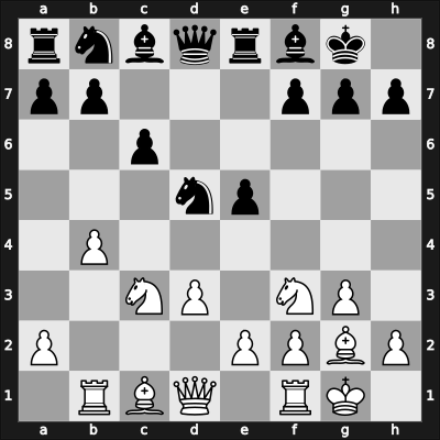 1963 Leningrad Ch – Round ? – Reshko, Aron – 1/2-1/2 – Aronson, Lev – G4