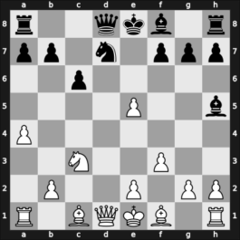 1963 Leningrad ch-URS – Round 1 – Osnos, Viatcheslav – 0-1 – Bronstein, David I – G22