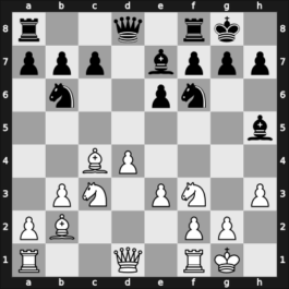 1963 Leningrad ch-URS – Round 1 – Kholmov, Ratmir D – 1/2-1/2 – Spassky, Boris Vasily – G26