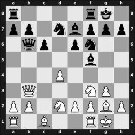 1963 Leningrad ch-URS – Round 1 – Taimanov, Mark E – 0-1 – Geller, Efim P – G29