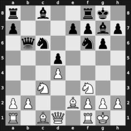 1963 Leningrad ch-URS – Round 1 – Bondarevsky, Igor – 1/2-1/2 – Zakharov, Alexander V – G61