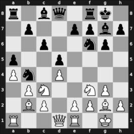 1963 Leningrad ch-URS – Round 1 – Averbakh, Yuri L – 1/2-1/2 – Zakharov, Alexander V – G65