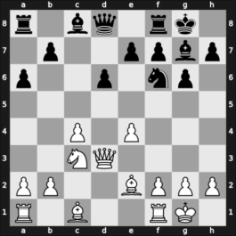 1963 Leningrad ch-URS – Round 1 – Kholmov, Ratmir D – 1-0 – Zakharov, Alexander V – G71