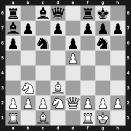 1963 Leningrad ch-URS – Round 1 – Stein, Leon Rico – 1/2-1/2 – Taimanov, Mark E – G82