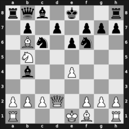 1963 Leningrad ch-URS – Round 1 – Novopashin, Arkady – 0-1 – Gufeld, Eduard – G85