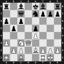 1963 Leningrad ch-URS – Round 1 – Kholmov, Ratmir D – 1-0 – Suetin, Alexey S – G88