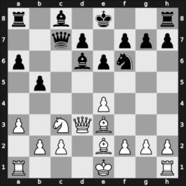 1963 Leningrad ch-URS – Round 1 – Suetin, Alexey S – 0-1 – Gufeld, Eduard – G89