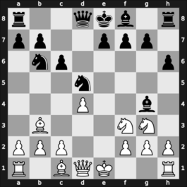 1963 Leningrad ch-URS – Round 1 – Suetin, Alexey S – 1-0 – Bronstein, David I – G91