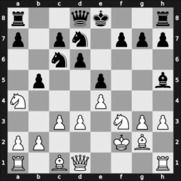 1963 Leningrad ch-URS – Round 1 – Averbakh, Yuri L – 1/2-1/2 – Spassky, Boris Vasily – G100