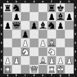 1963 Leningrad ch-URS – Round 12 – Osnos, Viatcheslav – 0-1 – Stein, Leon Rico – G137