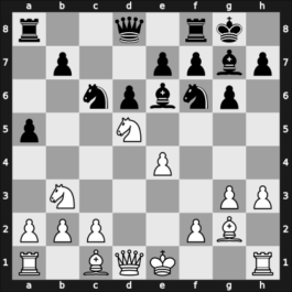 1963 Leningrad ch-URS – Round ? – Korchnoi, Viktor – 1-0 – Suetin, Alexey S – G166