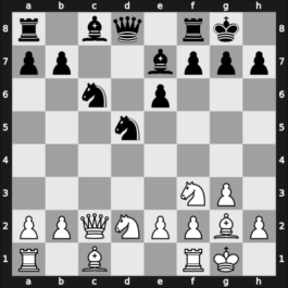 1963 Leningrad ch-URS – Round ? – Bondarevsky, Igor – 1/2-1/2 – Klovans, Janis – G167