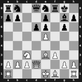 1963 Liberation – Round 1 – Janosevic, Dragoljub – 1/2-1/2 – Velimirovic, Dragoljub – G10