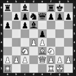 1963 Liberation – Round 1 – Matulovic, Milan – 1/2-1/2 – Bykhovsky, Anatoly A – G21
