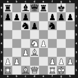 1963 Liberation – Round 1 – Bykhovsky, Anatoly A – 1/2-1/2 – Tomovic, Vasilje – G27