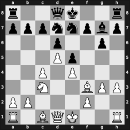 1963 Memorial J.Capablanca – Round ? – Tal, Mikhail – 1-0 – Uhlmann, Wolfgang – G12