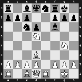 1963 Miskolc Asztalos Memorial – Round 4 – Szabo, Laszlo – 1/2-1/2 – Filip, Miroslav – G6