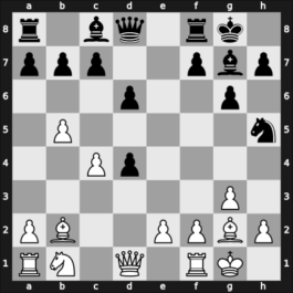 1963 Miskolc Asztalos Memorial – Round 5 – Barczay, Laszlo – 1-0 – Brzozka, Stefan – G7