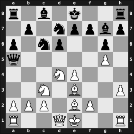 1963 Moscow – Round 1 – Khenkin A – 1-0 – Chistiakov, Alexander – G6