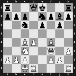 1963 Moscow – Round 1 – Ravinsky, Grigory – 1-0 – Bebchuk, Evgeni – G9