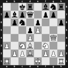1963 Moscow – Round 1 – Tal, Mikhail – 1-0 – Padevsky, Nikola – G17