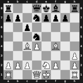 1963 Moscow – Round 2.1 – Lutikov, Anatoly S – 0-1 – Bagirov, Vladimir – G19