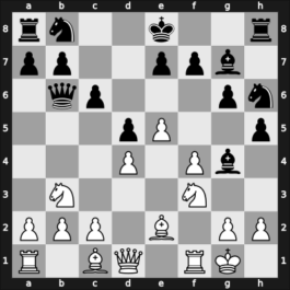 1963 Moscow RUS – Round ? – Shamkovich, Leonid – 0-1 – Sokolov, Sergey M. – G37