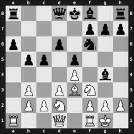1963 Moscow RUS – Round ? – Soloviev, Vladimir A – 0-1 – Nikitin, Aleksander S – G41