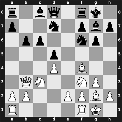 1963 New York ch-USA – Round 6 – Benko, Pal – 0-1 – Evans, Larry – G29