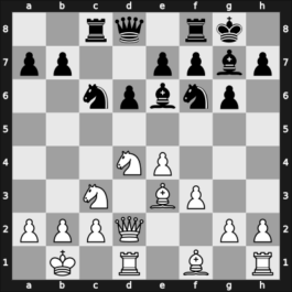 1963 New York ch-USA – Round 10 – Mednis, Edmar J – 1-0 – Weinstein, Raymond – G40