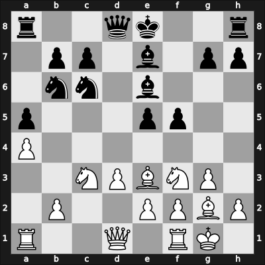1963 New York ch-USA – Round 11 – Bisguier, Arthur B – 1-0 – Addison, Wiliam G – G42
