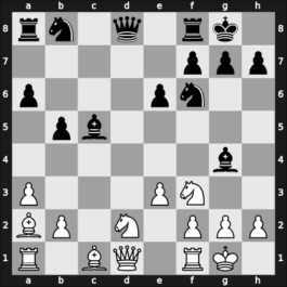1963 Nt Helmbrechts GER – Round 5 – Delander, Adolf – 1/2-1/2 – Gerusel, Mathias – G19