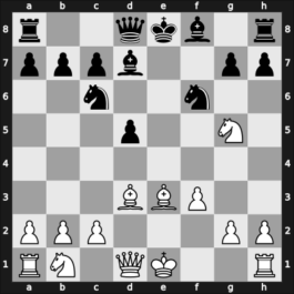 1963 Nt Helmbrechts GER – Round 5 – Besser, Hans – 1/2-1/2 – Hottes, Dieter – G22