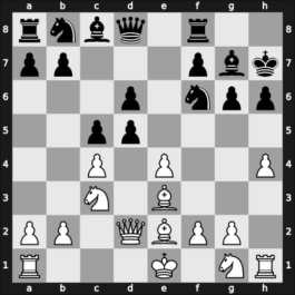 1963 Nt Helmbrechts GER – Round 6 – Pfleger, Helmut, Dr. – 1/2-1/2 – Pesch, Werner – G25