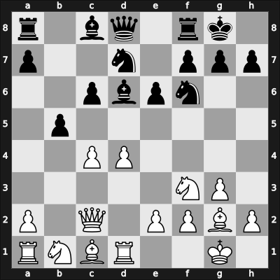 1963 Nt Helmbrechts GER – Round 7 – Clemens, Christian, Dr. – 1/2-1/2 – Ostermeyer, Peter, Dr. – G27