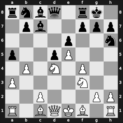 1963 OWL Ch – Round 5 – Groenegress, Wilfried – 0-1 – Oestreich, Reinhard – G16