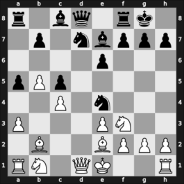 1963 OWL Ch – Round 11 – Lachmann, Hans G – 0-1 – Bilo, Heinz – G32