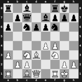 1963 Odense – Round 1 – Kolvig, Bent – 1/2-1/2 – Hamann, Svend – G9