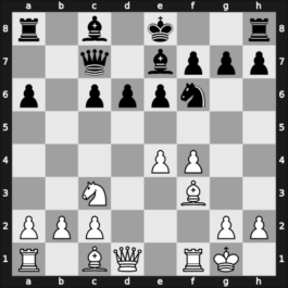 1963 Odense – Round 7 – Hamann, Svend – 1/2-1/2 – Blom, Kaj – G25