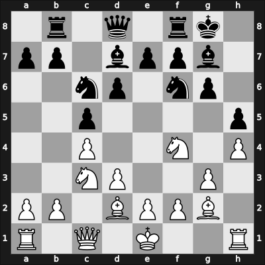 1963 Odense – Round 8 – Andersen, Borge – 1/2-1/2 – Brinck-Claussen, Bjorn – G27