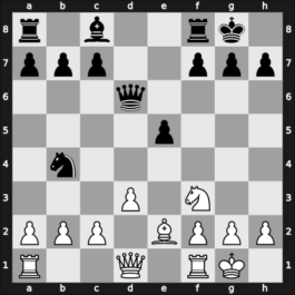 1963 Odense – Round 10 – Haahr, Thorkild – 1/2-1/2 – Brinck-Claussen, Bjorn – G37