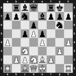 1963 Odense ch-DEN – Round 7 – Larsen, Benjamin Holsko – 1-0 – Andersen, Borge – G4