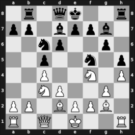 1963 Odense ch-DEN – Round 11 – Soby, Frode – 1/2-1/2 – Andersen, Borge – G9