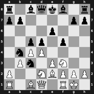 1963 P.C.C. A-P-A A8 – Round ? – Garland, P. – 0-1 – Collins, Richard Arnold – G4