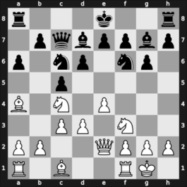1963 POL Ch 20th – Round 3 – Manasterski, Lutoslaw – 1/2-1/2 – Drozd, Ryszard – G20